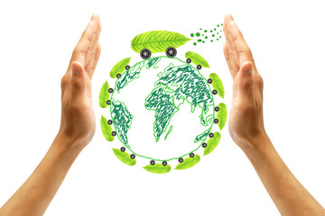 protect the environment concept