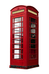 Obraz premium British telephone booth