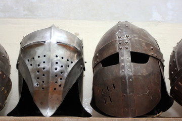 Armour helmets