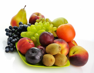 Naklejka na ściany i meble fresh fruits