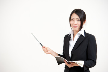 a portrait of asian businesswoman