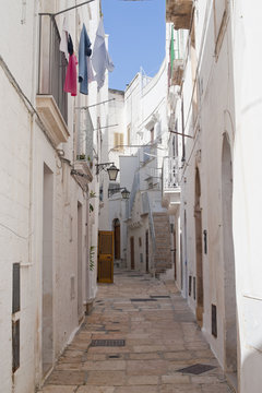 Fototapeta Cisternino (Brindisi, Puglia, Italy) - Old town