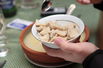 Cow stomach for khash