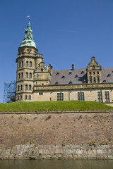 Fototapeta na wymiar Kronborg castle, Helsingor, Denmark