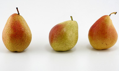 pears in row