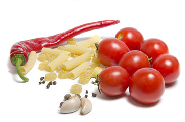 tomatoes and pasta