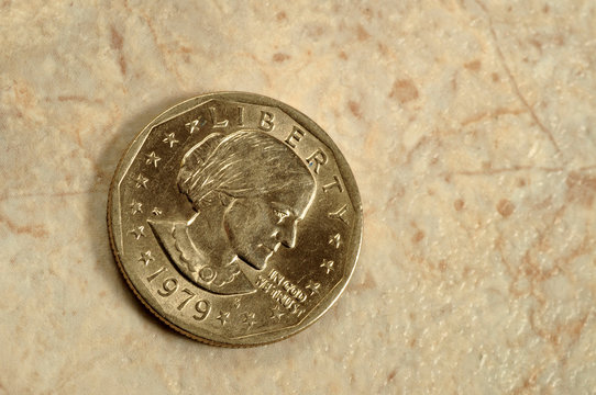 Susan B Anthony dollar coin