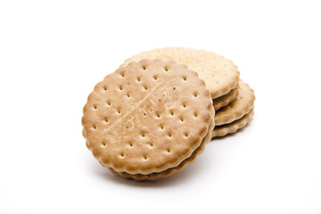 Gebäck mit Schokolade