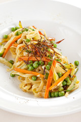 Pasta with vegetables