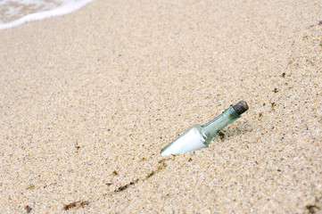 メッセージ　ボトル