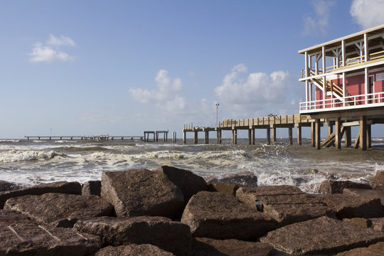 Pier at Galveston, Texas