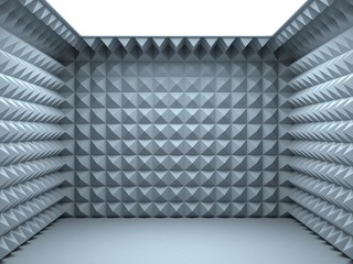 empty soundproof room