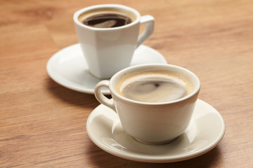 cups of coffee
