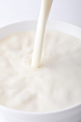The milk