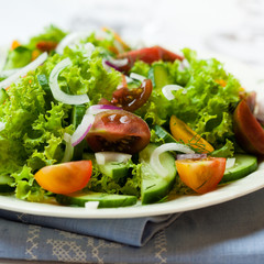 Mixed cherry tomato salad