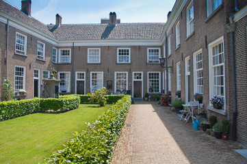 Beguinage in the Dutch city of Breda