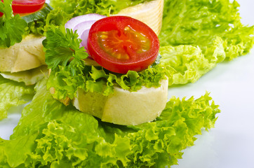 Knusprig überbackene Baguettes