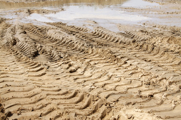 rut in the sand