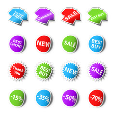 Sale stickers