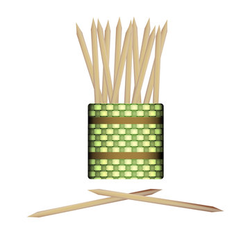 Cure dent en bois