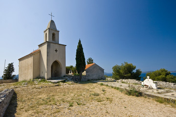 St.Nicholas church on the hill