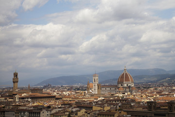 Fototapeta na wymiar Florenz Panorama - Florenz in Italien
