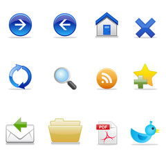 アイコン12セット（インターネット）