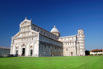 Cathedral of Pisa and Leaning Tower