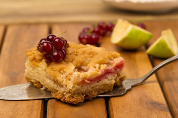 Apfel und Johannisbeere