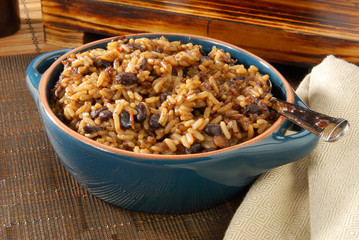 Blackbeans and rice