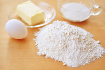 Ingredients for baking