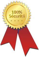 médaille 100% sécurité