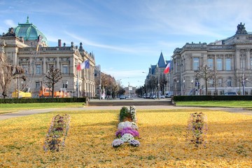 Obraz premium batiment officiel à strasbourg