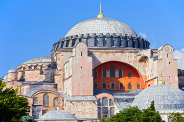 Fototapeta na wymiar Ayasofya bizantyjskiej Landmark
