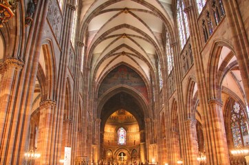Naklejka premium cathedrale de strasbourg