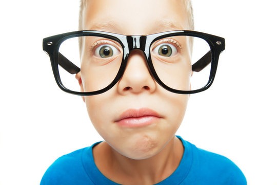 Young nerd