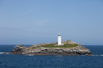 Fototapeta na wymiar Godrevy Lighthouse - Cornwall