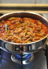 Cooking meatballs