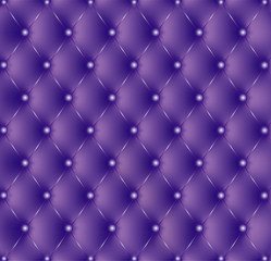Capitonné violet boutons violets-1