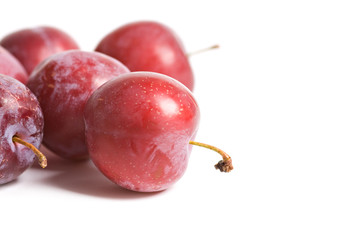 Plums fruits
