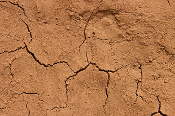 trockener Lehm-Boden Trockenheit  