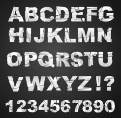 broken alphabet
