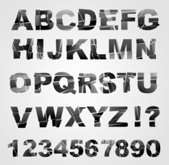 broken alphabet