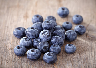 fresh blueberries