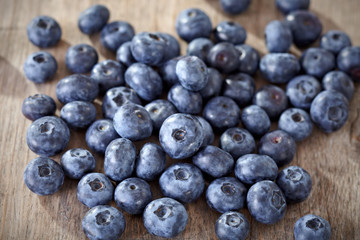 fresh blueberries