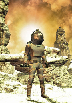 astronaut space explorer