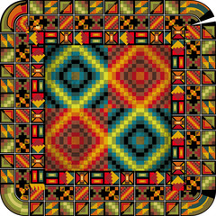 Abstract ancient background Illustration. Vector