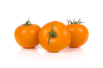 Ripe yellow tomatoes