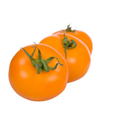 Ripe yellow tomatoes