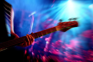 Musik Action mit Gitarre